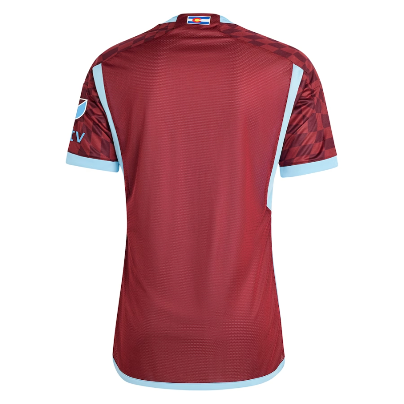 Colorado Rapids Adidas 2024 One Flag Kit Authentic Jersey - Burgundy