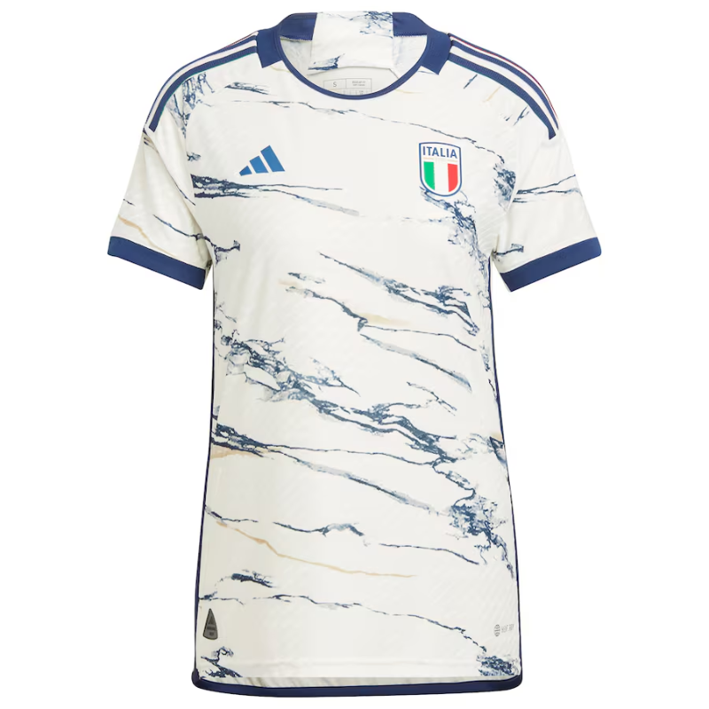 Italy National Team adidas 2023 Away Authentic Jersey - White