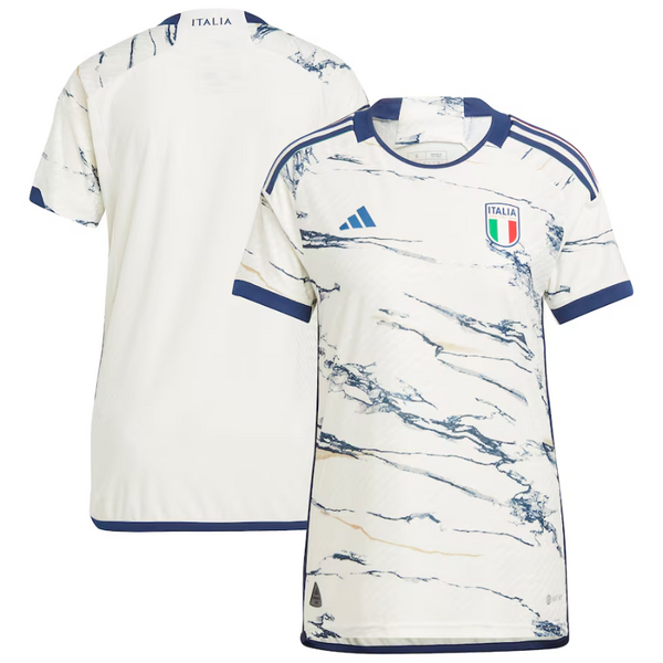 Italy National Team adidas 2023 Away Authentic Jersey - White