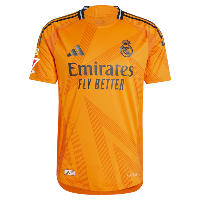 Jude Bellingham Real Madrid adidas 2024/25 Away Authentic Jersey - Orange