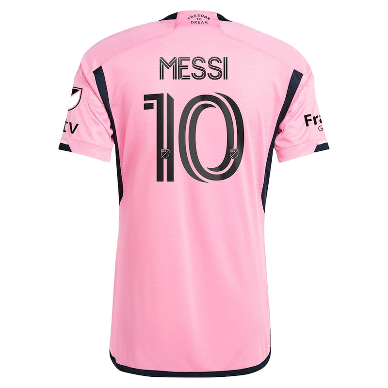 Lionel Messi Inter Miami CF adidas 2024 2getherness Authentic Player Jersey - Pink