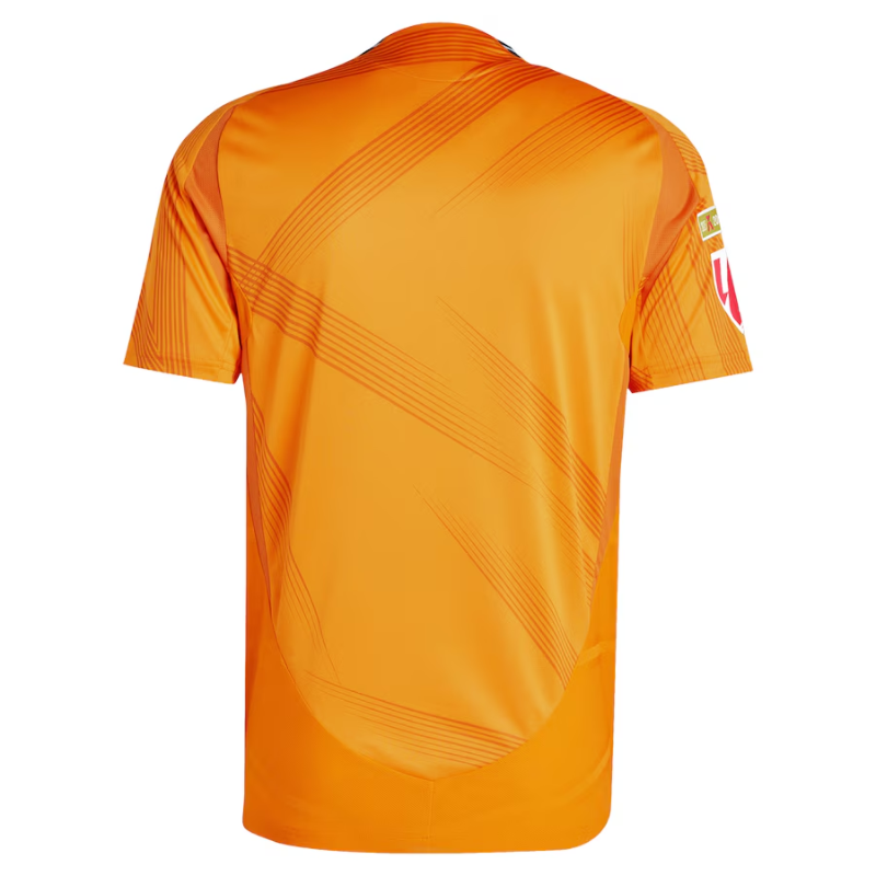 Real Madrid adidas 2024/25 Away Authentic Jersey - Orange