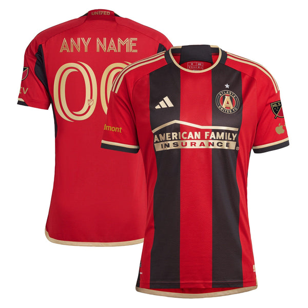 Atlanta United FC adidas 2023 The 17s' Kit Authentic Custom Jersey - Black