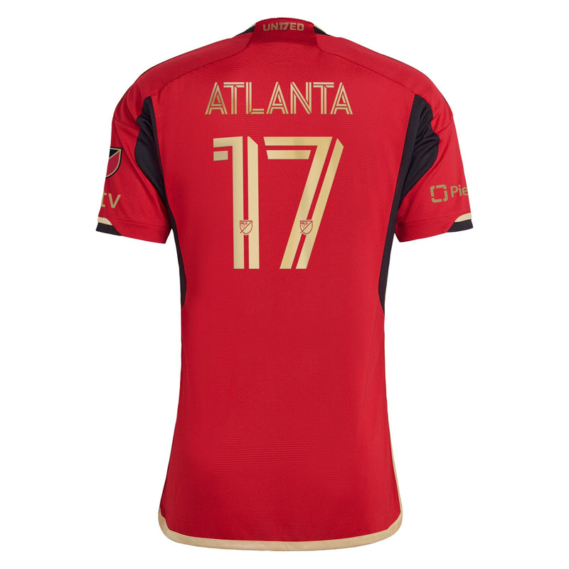 Atlanta United FC adidas 2023 The 17s' Kit Authentic Jersey - Black