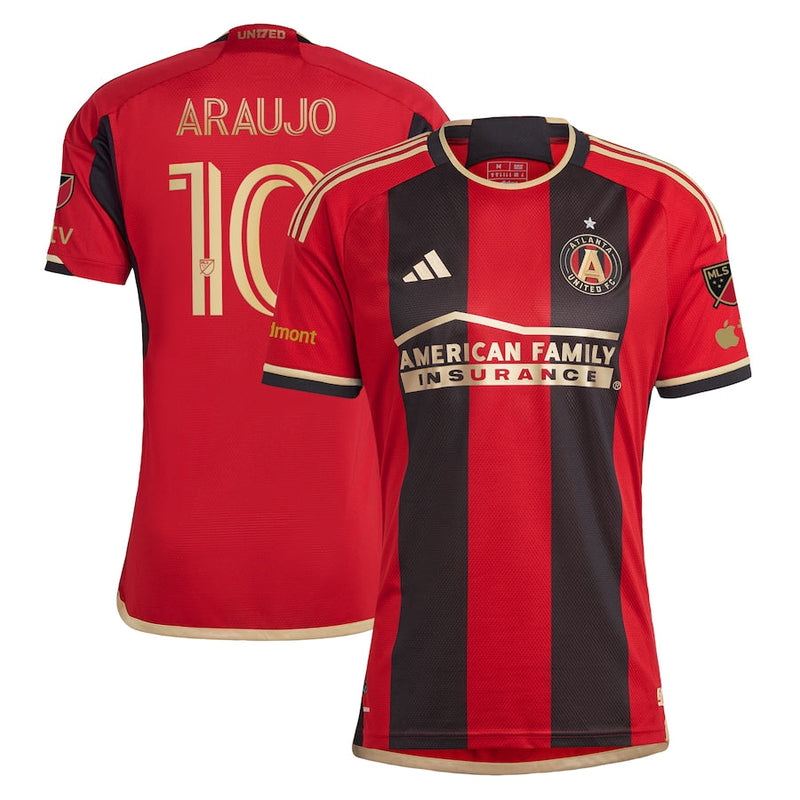 Luiz Araújo Atlanta United FC adidas 2023 The 17s' Kit Authentic Jersey - Black